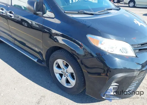 2020 Toyota Sienna L z USA, uszkodzony, nr VIN 5TDZZ3DC4LS087633